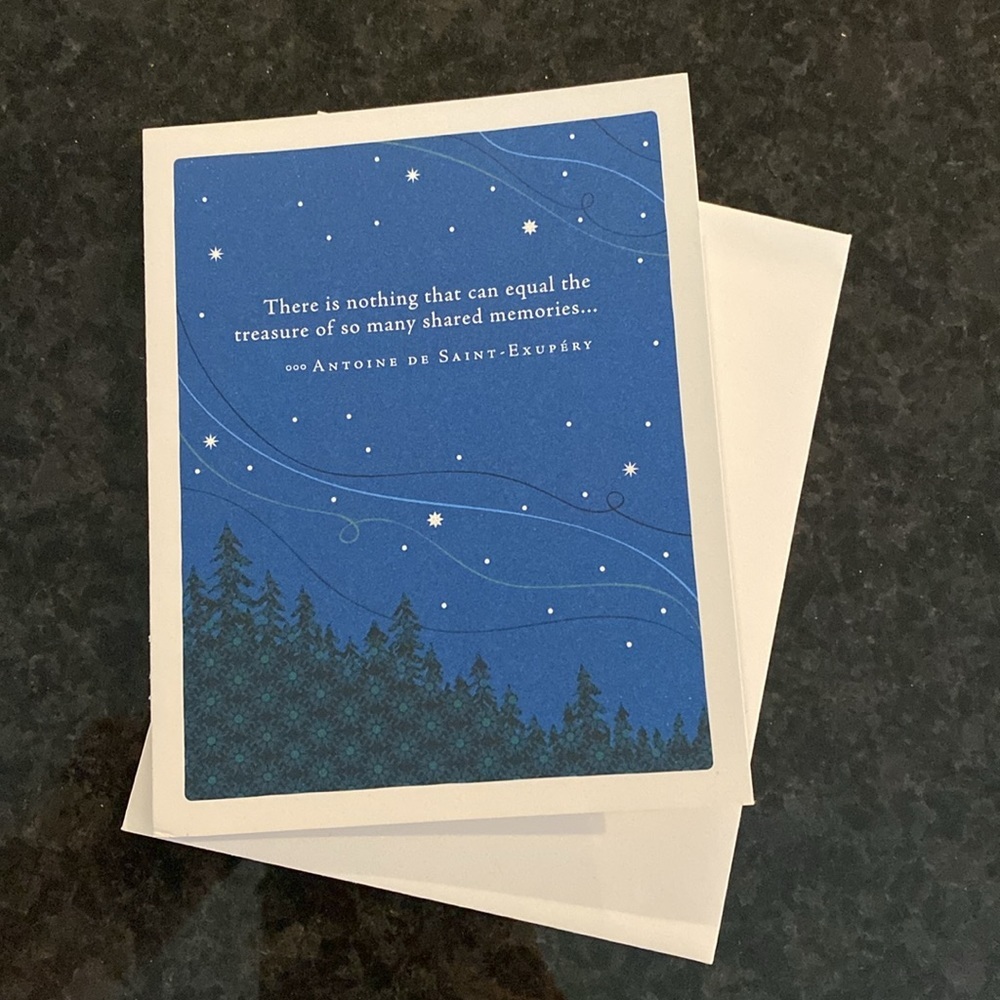 Compendium Positively Green Sympathy Card and Envelope